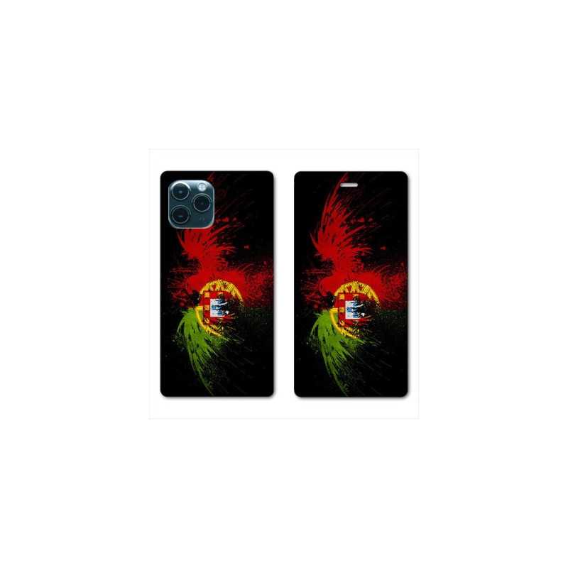 RV Housse cuir portefeuille pour Samsung Galaxy S20 Ultra Portugal Aigle