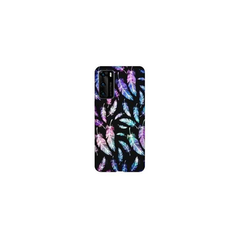 Coque pour Samsung Galaxy S20 Psychedelic Plume