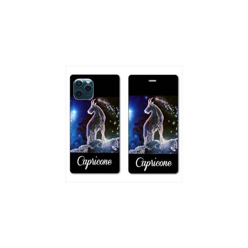 RV Housse cuir portefeuille pour Samsung Galaxy S20 Ultra signe zodiaque 2 Capricorne
