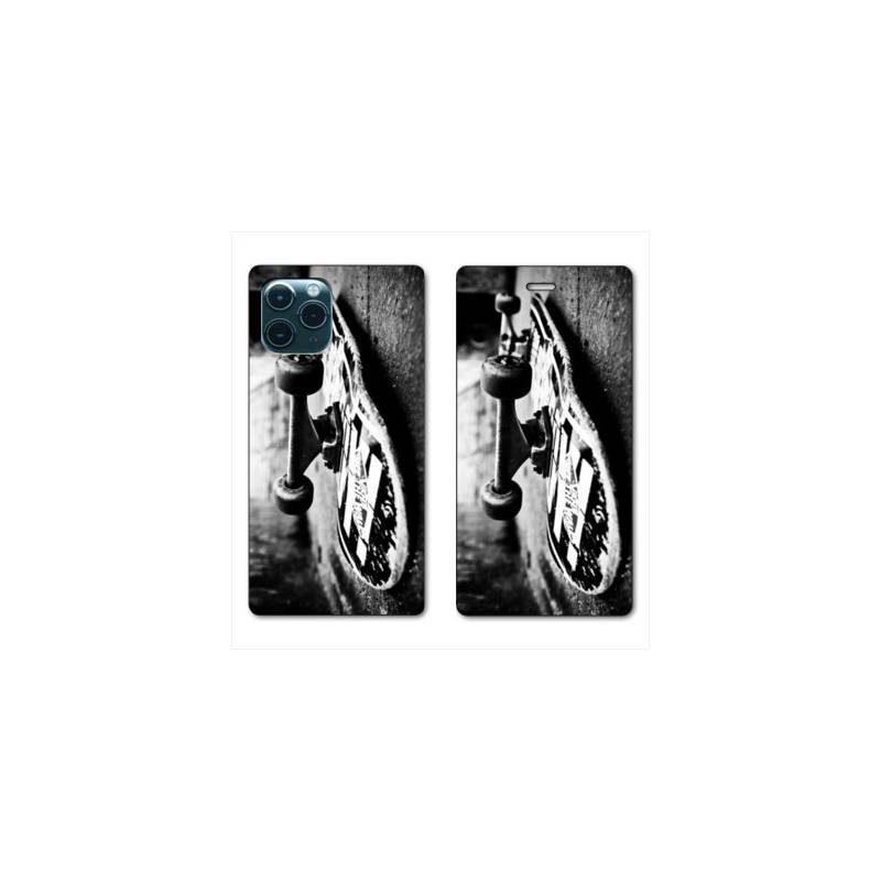 RV Housse cuir portefeuille pour Samsung Galaxy S20 Ultra Skate Vintage