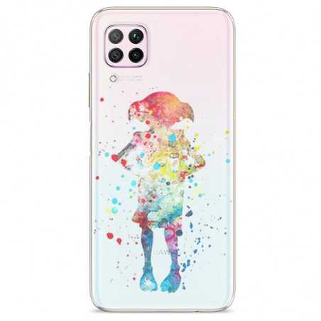 Coque transparente pour Huawei P40 Lite Dobby colore
