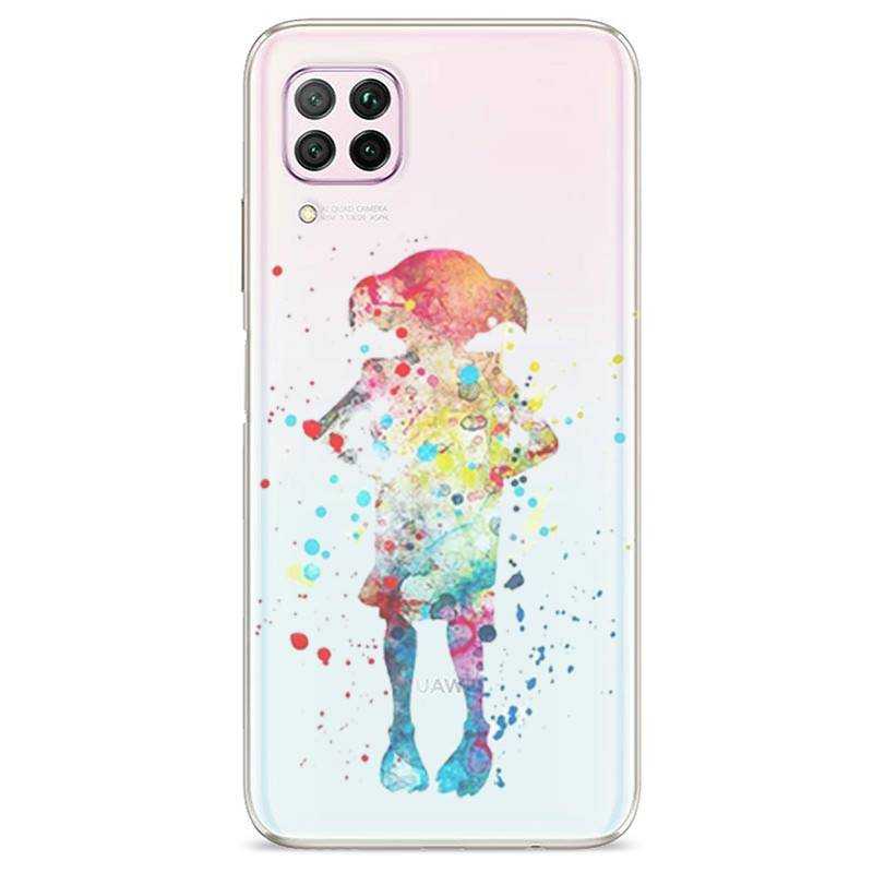 Coque transparente pour Huawei P40 Lite Dobby colore