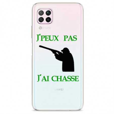 Coque transparente pour Huawei P40 Lite jpeux pas jai chasse