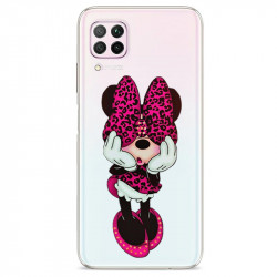 Coque transparente pour Huawei P40 Lite noeud papillon