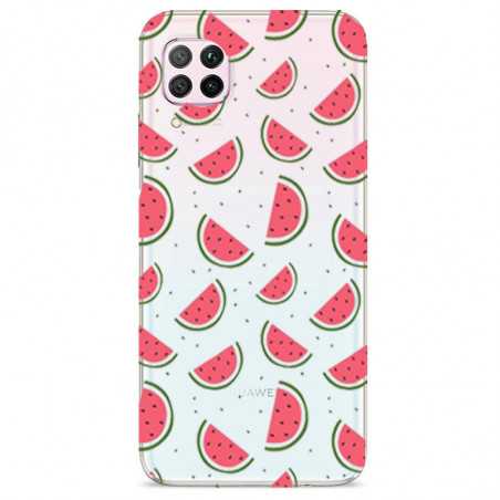 Coque transparente pour Huawei P40 Lite Pasteque