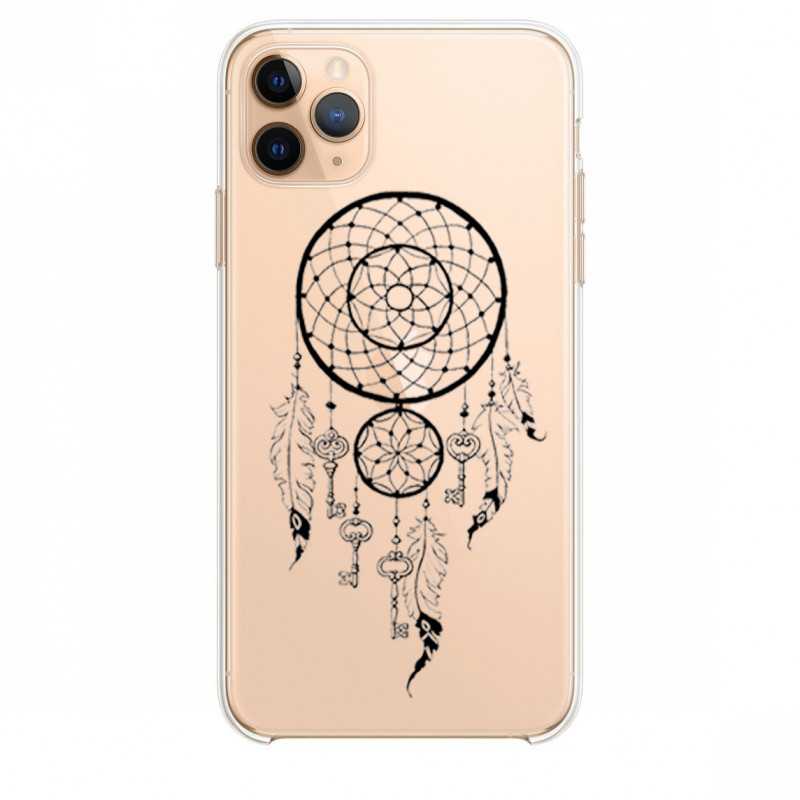 Coque transparente pour Samsung Galaxy S20 Ultra feminine attrape reve cle