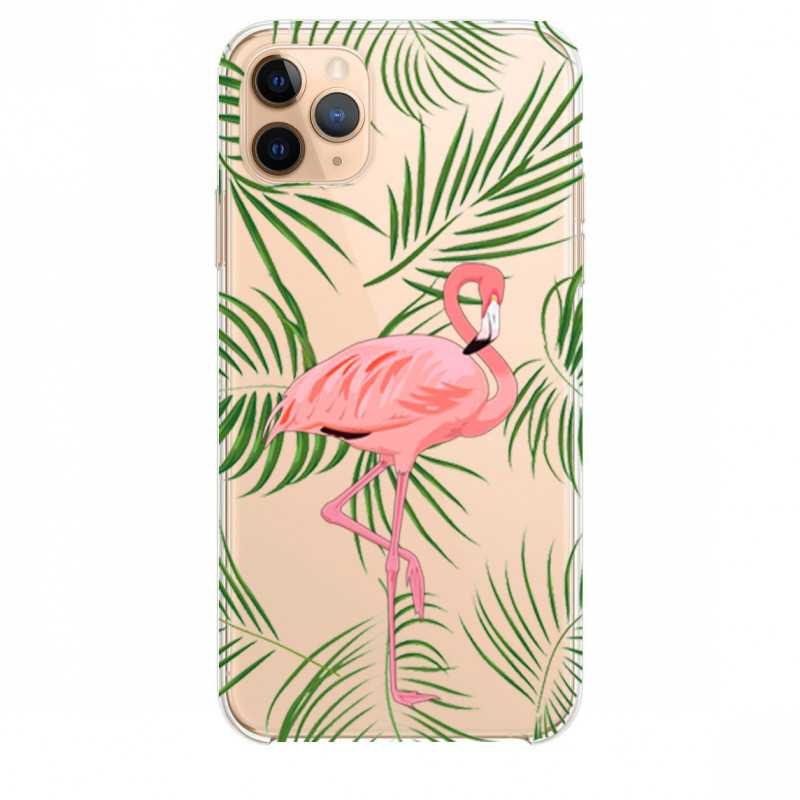 Coque transparente pour Samsung Galaxy S20 Ultra Flamant Rose