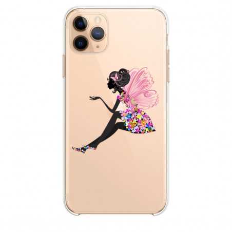 Coque transparente pour Samsung Galaxy S20 Ultra magique fee fleurie