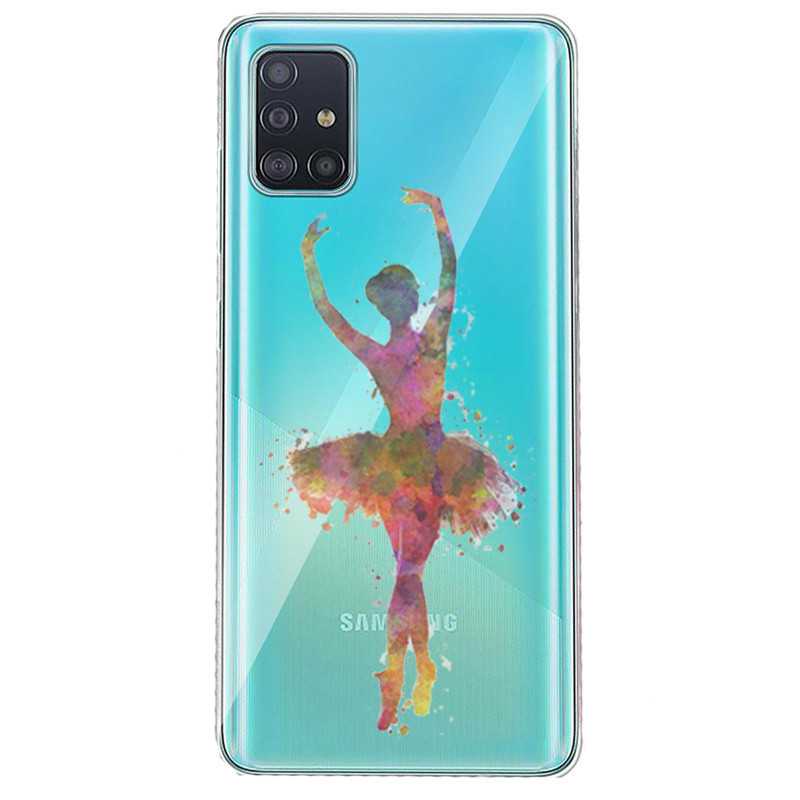 Coque transparente pour Samsung Galaxy S20 Danseuse etoile