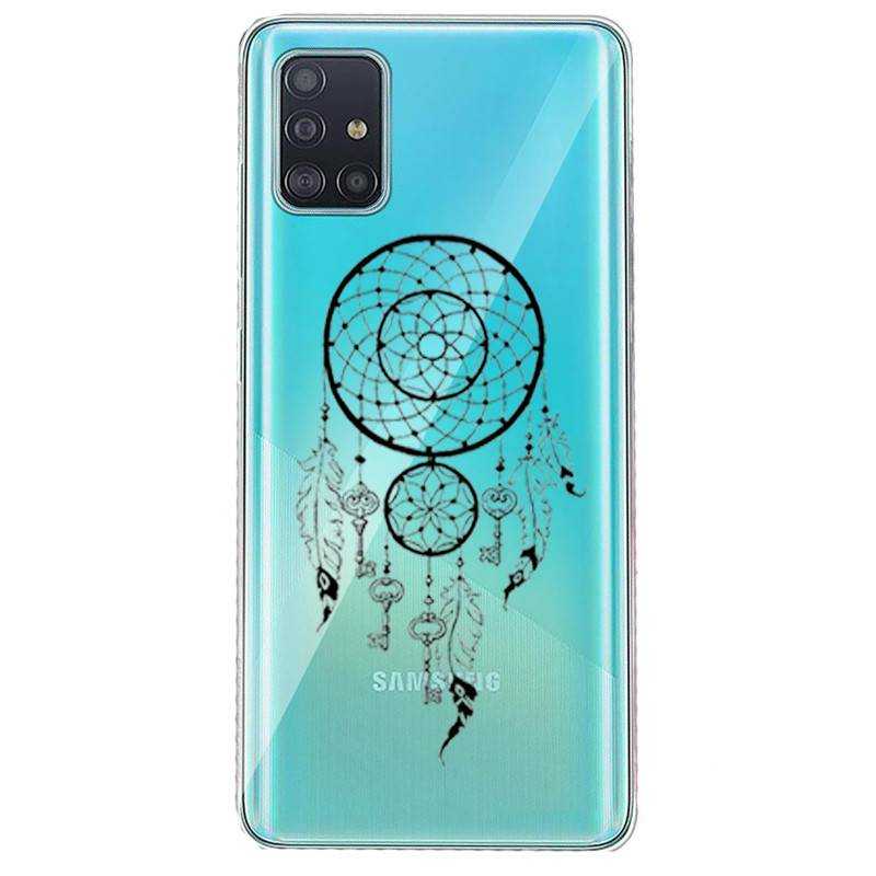 Coque transparente pour Huawei P40 feminine attrape reve cle