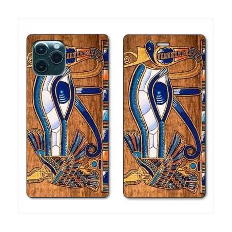 RV Housse cuir portefeuille pour Huawei P40 Egypte Papyrus