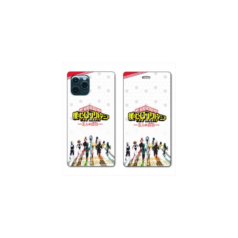 RV Housse cuir portefeuille pour Huawei P40 Manga My hero academia blanc