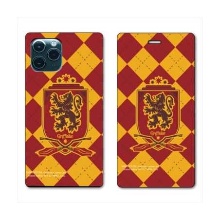 RV Housse cuir portefeuille pour Huawei P40 WB License harry potter ecole Griffindor