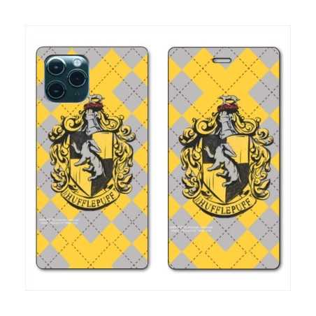RV Housse cuir portefeuille pour Huawei P40 WB License harry potter ecole Hufflepuff