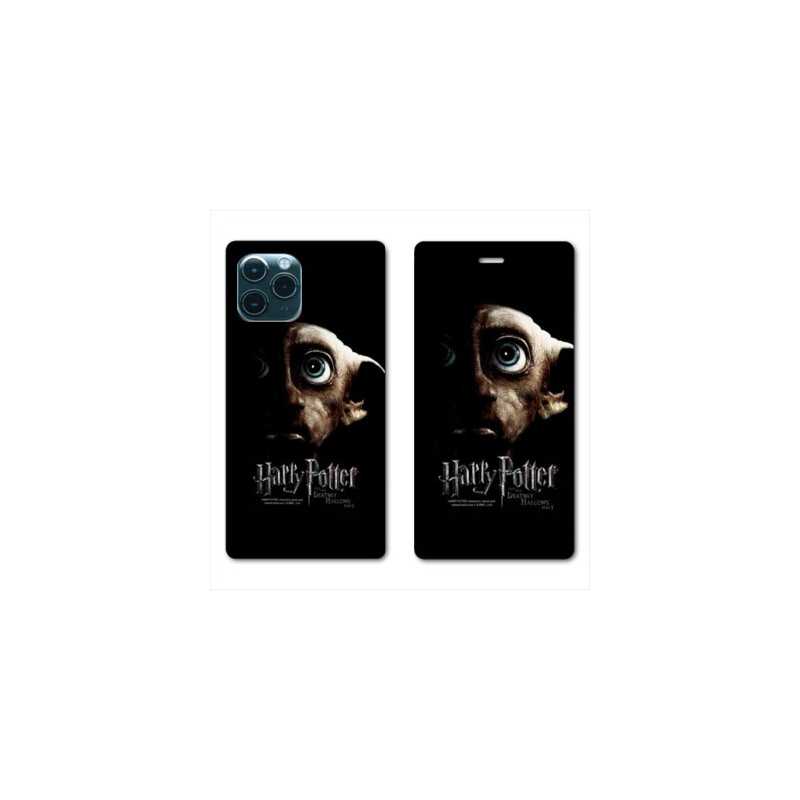 RV Housse cuir portefeuille pour Huawei P40 WB License harry potter Hollows Dobby