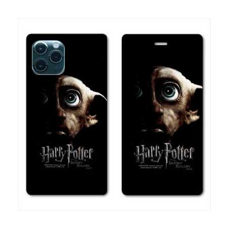 RV Housse cuir portefeuille pour Huawei P40 WB License harry potter Hollows Dobby