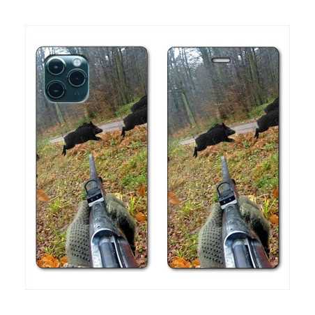 RV Housse cuir portefeuille pour Huawei P40 Pro chasse Vision Tir