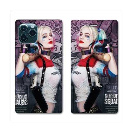 RV Housse cuir portefeuille pour Huawei P40 Pro Harley Quinn Batte