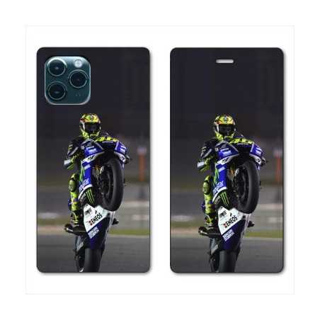 RV Housse cuir portefeuille pour Huawei P40 Pro Moto Wheeling