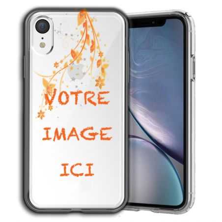Coque transparente iPhone XR personnalisee