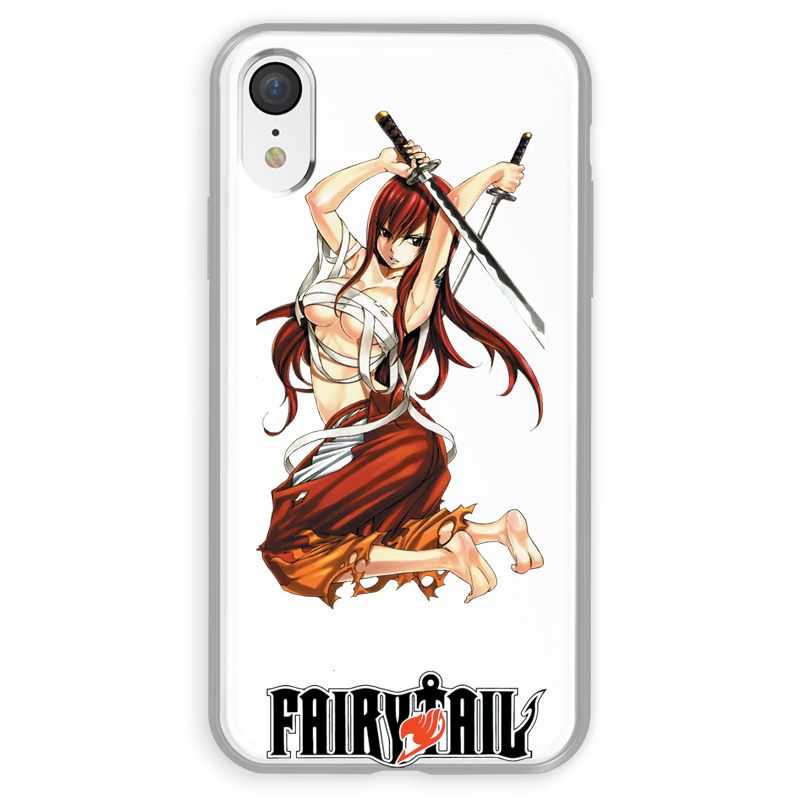 Coque pour iphone XR Manga Fairy Tail Erza