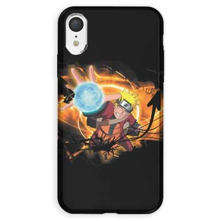 Coque pour iphone XR Manga Naruto noir