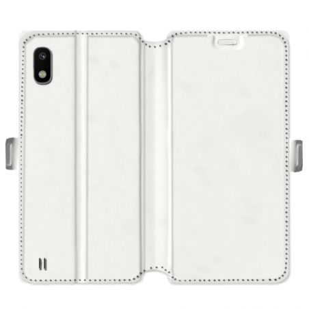 Housse cuir portefeuille Samsung Galaxy A10 personnalisee recto / verso