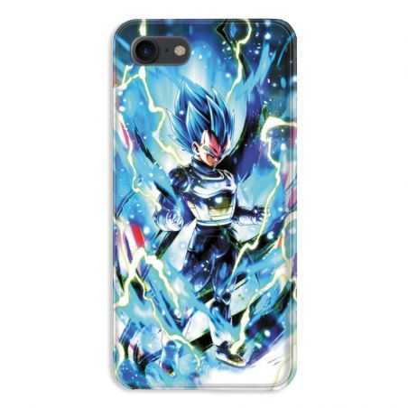 Coque pour iphone 7  / 8 / SE (2020) Manga Dragon Ball Vegeta Bleu