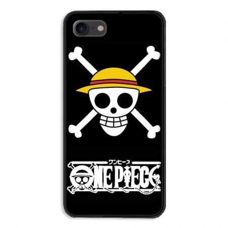 Coque pour iphone 7  / 8 / SE (2020) Manga One Piece tete de mort