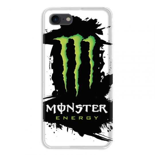 Coque pour iphone 7  / 8 / SE (2020) Monster Energy tache