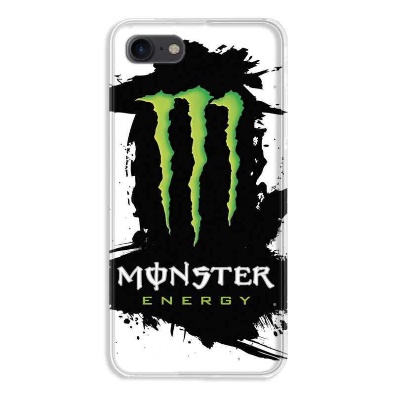 Coque pour iphone 7  / 8 / SE (2020) Monster Energy tache