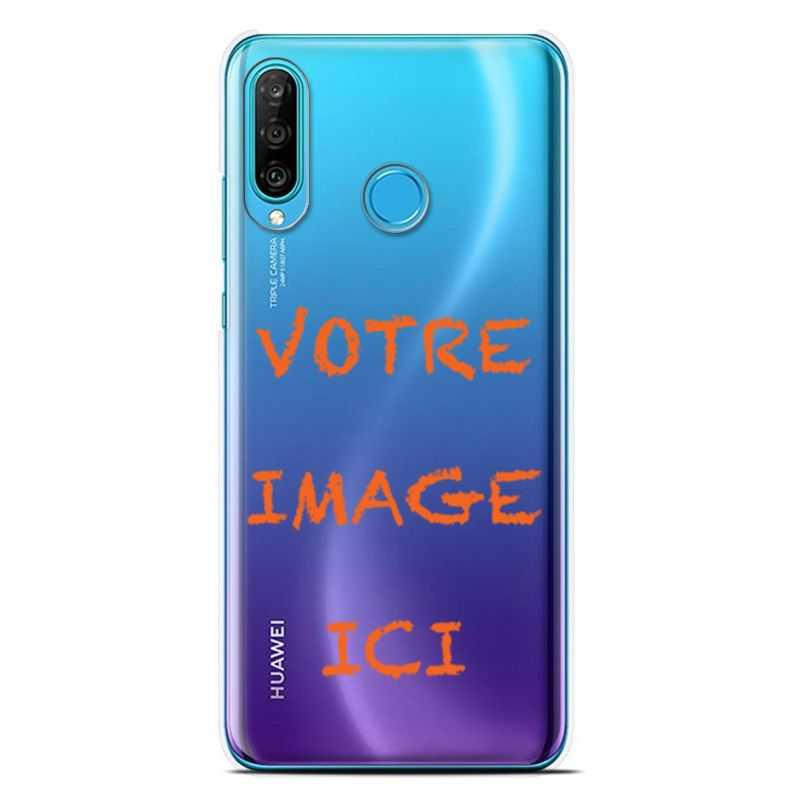 Coque transparente Huawei P30 Lite personnalisee