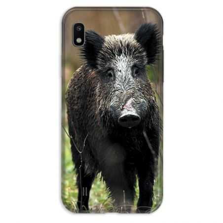 Coque pour Samsung Galaxy A10 chasse sanglier bois
