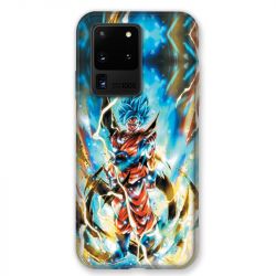 Coque pour Samsung Galaxy S20 ULTRA Manga Dragon Ball Sangoku Blanc