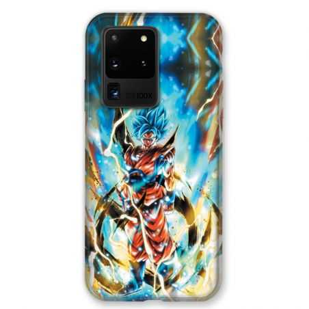 Coque pour Samsung Galaxy S20 ULTRA Manga Dragon Ball Sangoku Blanc