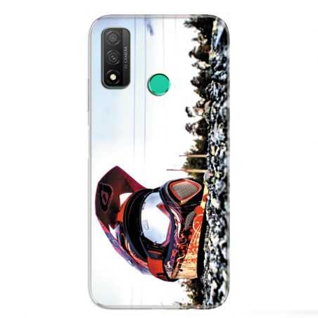 Coque pour Huawei P Smart (2020) Moto Casque Cross