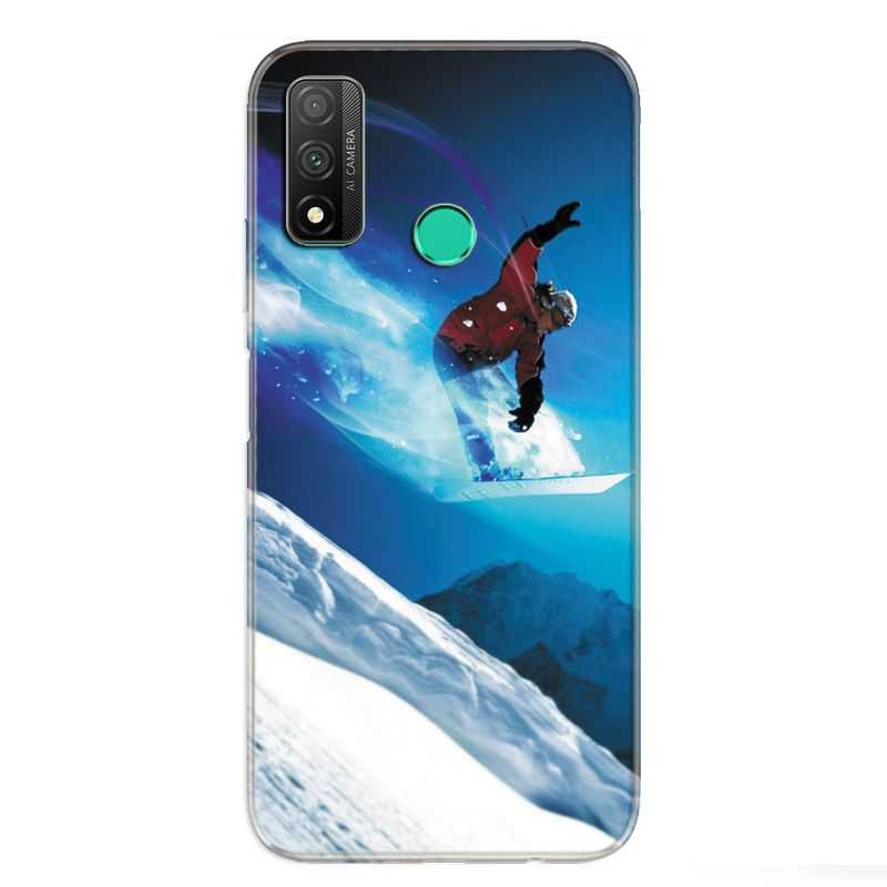 Coque pour Huawei P Smart (2020) Snowboard saut