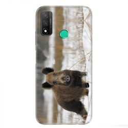 Coque pour Huawei P Smart (2020) chasse sanglier Neige