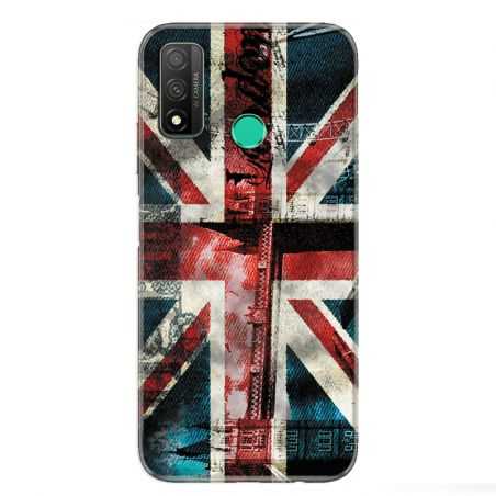 Coque pour Huawei P Smart (2020) Angleterre UK Jean's