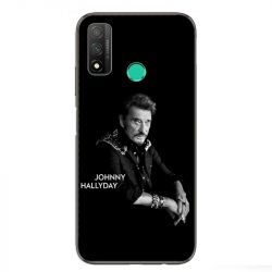 Coque pour Huawei P Smart (2020) Johnny Hallyday Noir