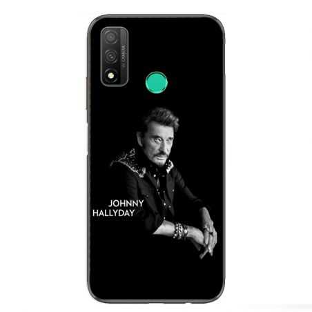 Coque pour Huawei P Smart (2020) Johnny Hallyday Noir