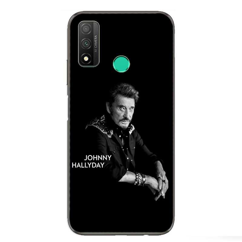 Coque pour Huawei P Smart (2020) Johnny Hallyday Noir