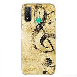 Coque pour Huawei P Smart (2020) Musique clé sol vintage