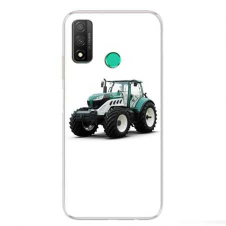 Coque pour Huawei P Smart (2020) Agriculture Tracteur Blanc