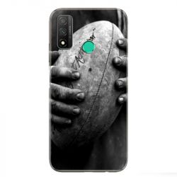 Coque pour Huawei P Smart (2020) Rugby ballon vintage
