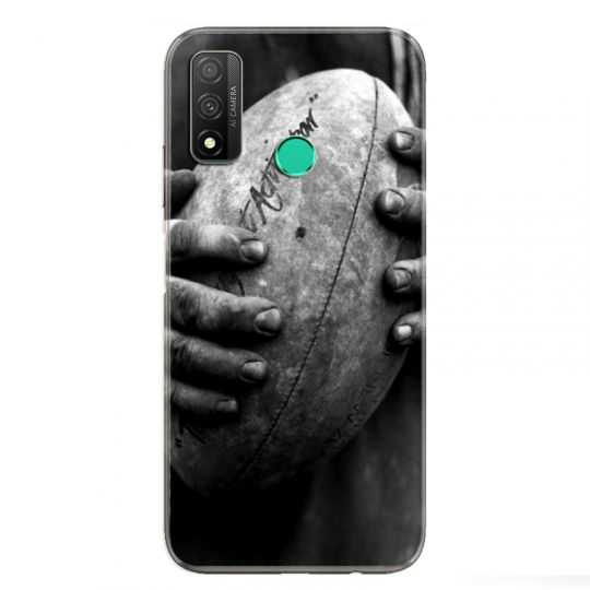 Coque pour Huawei P Smart (2020) Rugby ballon vintage