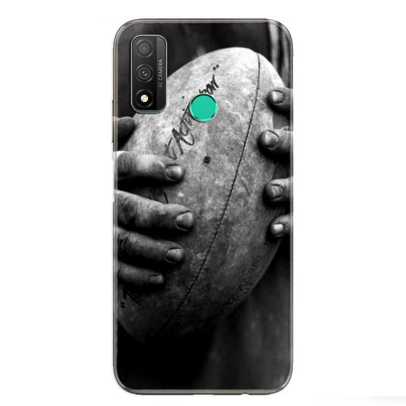 Coque pour Huawei P Smart (2020) Rugby ballon vintage