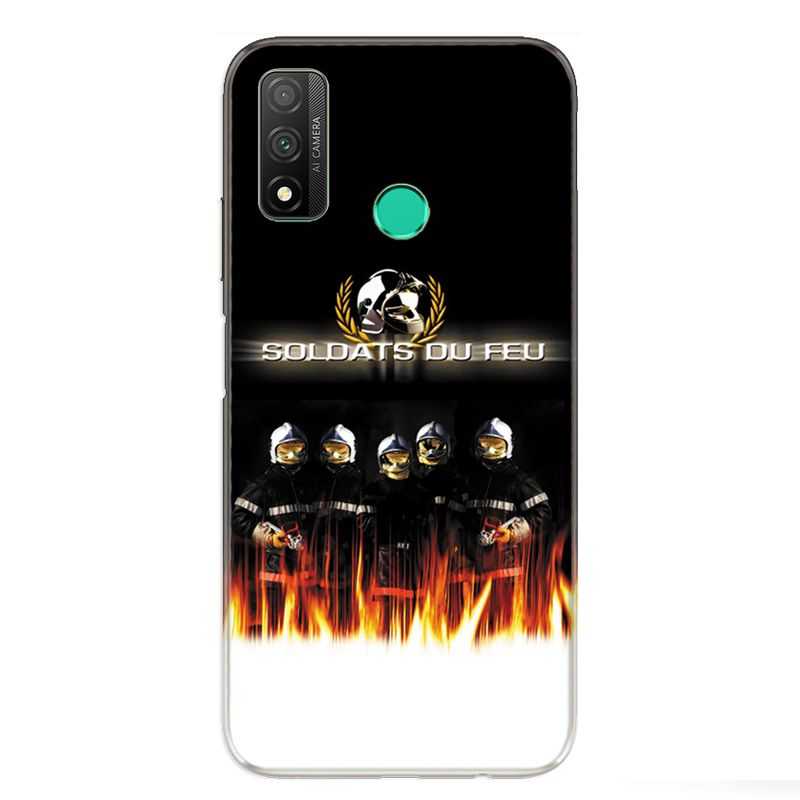 Coque pour Huawei P Smart (2020) pompier soldat