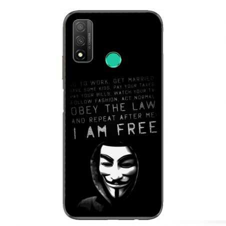 Coque pour Huawei P Smart (2020) Anonymous I am free