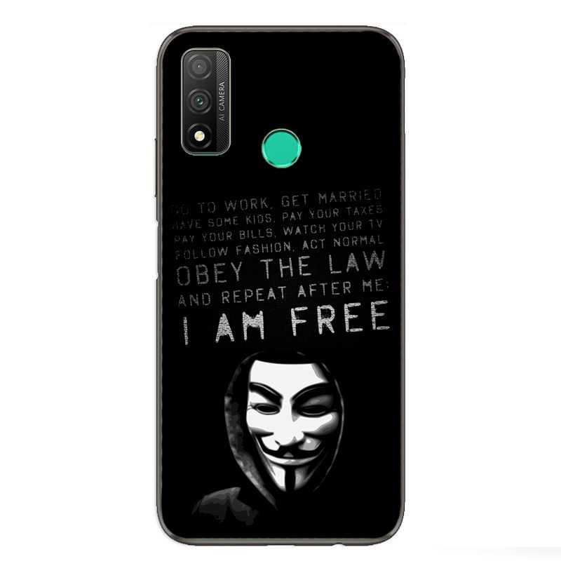 Coque pour Huawei P Smart (2020) Anonymous I am free